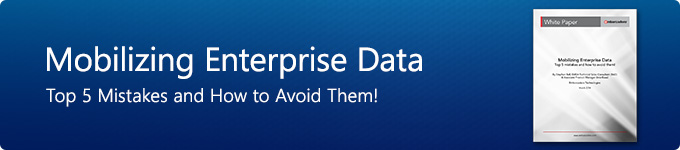 Mobilizing Enterprise Data